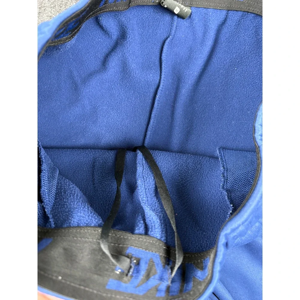 Nike Dri-FIT Boys Blue Fleece Training Pants Joggers Medium M Reflective Swoosh